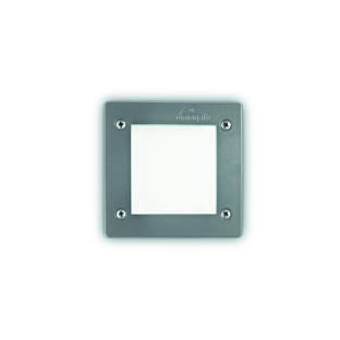 Spot extérieur encastré led Ideal lux Leti Gris résine 096599