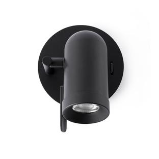 Spot led Faro Lao Noir Métal 43521