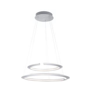 Suspension 2 lampes led Neuhaus Alessa Gris Métal 2491-55