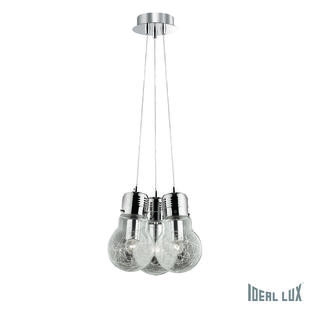 Suspension 3 lampes design Ideal lux Luce Max 081762