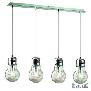 Suspension 4 lampes design Ideal lux Luce Max 047799