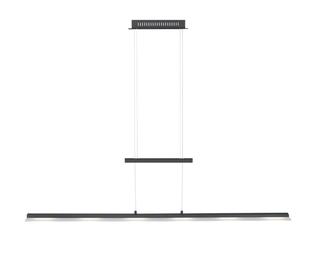 Suspension 6 lampes led Leuchten Direkt Nele Gris anthracite Métal 15880-13