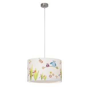 Suspension design Brilliant Birds Multicolore Métal - Tissus 56070/72