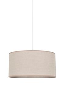 Suspension design Corep Cylindre Beige Tissu 654489