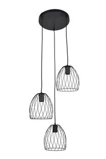 Suspension design Corep Spiral Noir Métal 654376
