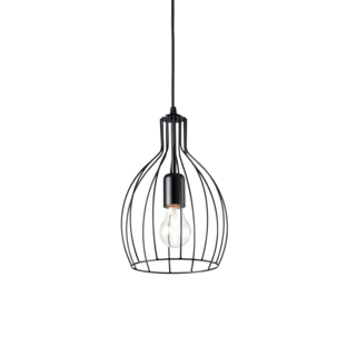 Suspension design Ideal lux Ampolla Noir Métal 148151