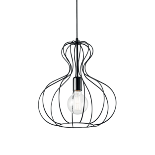 Suspension design Ideal lux Ampolla Noir Métal 148502