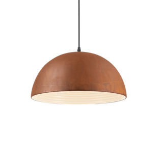 Suspension design Ideal lux Folk Rouille Métal 174211