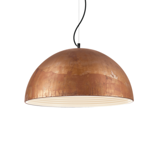 Suspension design Ideal lux Folk Rouille Métal 174228