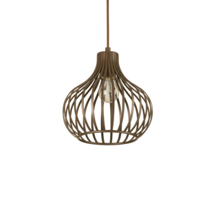 Suspension design Ideal lux Onion Marron Métal 205281