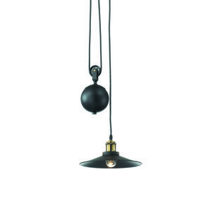 Suspension design Ideal lux Up And Down Noir Métal 136332