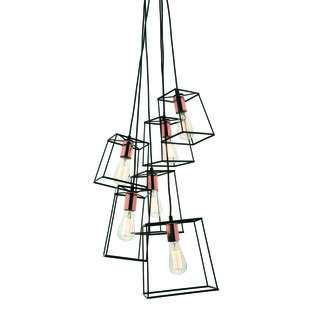 Suspension design Verra Noir Métal KS1424P-6BK