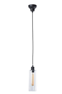 Suspension Ilo-Ilo - Ø 9 cm - Verre / Noir Métal - Market Set - 657240