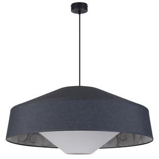 Suspension Mokuzai Ø 78 cm - Noir Métal / Tissus - Market Set - 656055