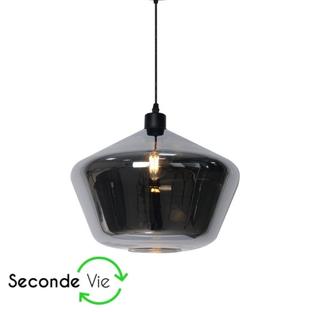 Suspension design Steam Lo Select - Reconditionnée Lo Retour Noir Verre LOL-P81317 BK MAT