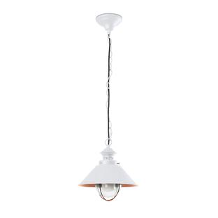 Suspension extérieure contemporaine Faro nautica Blanc Métal 71106