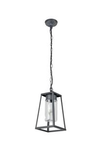 Suspension Extérieure design Little Garden West Gris anthracite Acier 654292