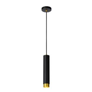 Suspension FLORIS - 1xGU10 - Doré / Noir - Lucide - 35413/01/30