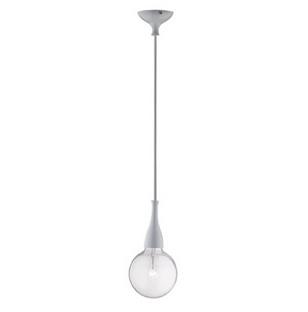 Suspension industrielle Ideal lux Minimal Blanc 01 Acier 009360