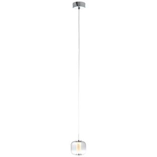 Suspension led Brilliant Rafa Chrome Métal - Verre Acrylique G99257/93