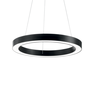 Suspension led Ideal lux Oracle Noir Aluminium 222110