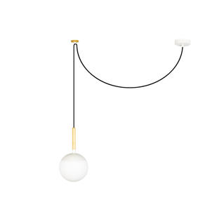 Suspension scandinave Faro Mine Blanc 01 Bois 28375