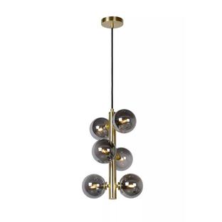 Suspension TYCHO - Ø 25,5 cm - 6xG9 - Or Mat / Laiton - Lucide - 45474/06/02