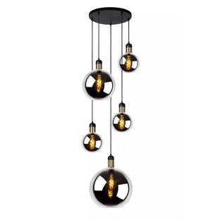 Suspension en verre JULIUS- 5XE27 -Métal - Lucide - 34438/05/65