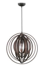 Suspensions design Trio Boolan Marron Bois 305900126