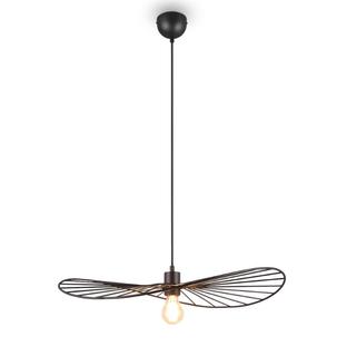 Suspension Chapeau Ø  60cm - 1xE27 - Noir/Metal - Trio - R31451032