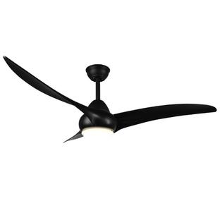 Ventilateur Alesund - Ø 115 cm - 1xLED - Noir Mat - Trio - R67142132