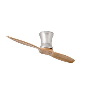 Ventilateur de plafond Faro Lama Nickel satiné Acier 33506