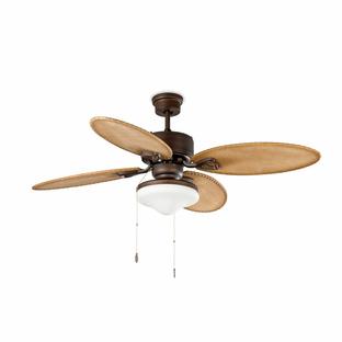 Ventilateur de plafond Faro Lombok Marron Bois 33019