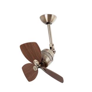 Ventilateur de plafond Vedra Ø 46 cm - Moteur AC - Acier / Bois contreplaqué - Faro - 33450