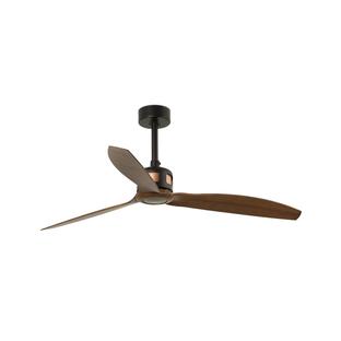 Ventilateur de plafond sans lumière Faro Copper Fan Noir Acier 33451
