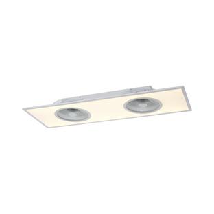 Ventilateur led Leuchten Direkt Flat-Air Blanc Métal 14643-16