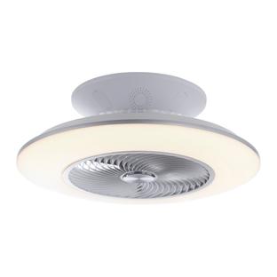 Ventilateur led Leuchten Direkt Leonard Gris Métal 14445-55