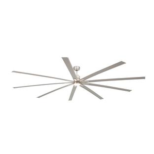 Ventilateur de plafond Faro Manhattan Nickel satiné Métal 33496