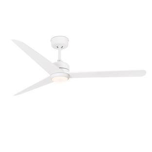 Ventilateur de plafond Faro Nu Blanc Métal 33722