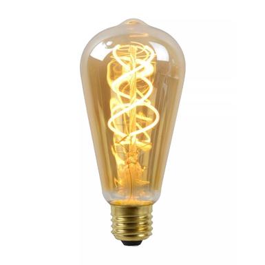 Ampoule filament ambre E27 LED - Lucide ST64- 49034/05/62