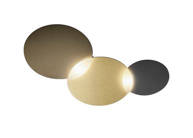 Applique 2 lumières led Grossmann Circ Bronze / Laiton Aluminium 52-829-168