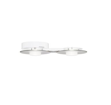 Applique 2 lumières led Grossmann Disc Gris argenté Aluminium 52-830-091