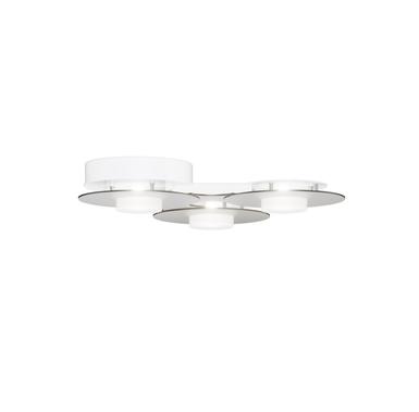 Applique 3 lumières led Grossmann Disc Gris argenté Aluminium 73-830-091