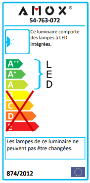 Applique 4 lampes Grossmann Forte led Aluminium Métal 54-763-072