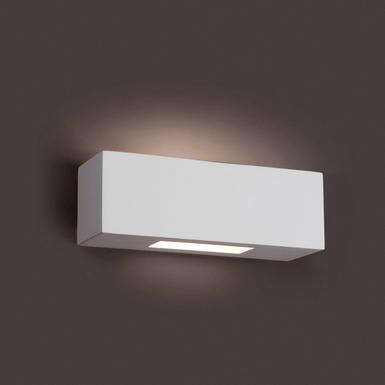 Applique design blanche 63174 Eaco-3 100W Faro EACO-3 Blanc Plâtre 63174