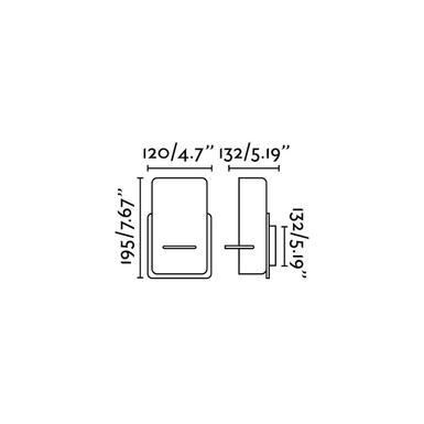 Applique design Faro Smile Blanc 01 Métal 62130