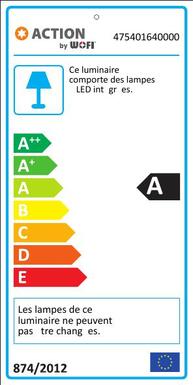 Applique design led Action Lorenz Nickel Acier 475401640000