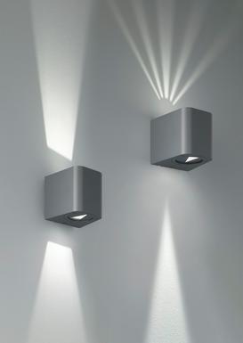 Applique extérieure 2 lampes design Trio Bogota Gris anthracite Fonte d'aluminium R28200642