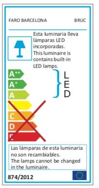 Applique extérieure bidirectionelle Faro Path Gris anthracite Aluminium 70828