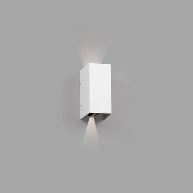 Applique extérieure bidirectionnelle Faro Blind Blanc Aluminium 70267